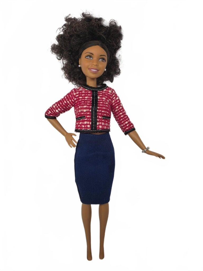 2016 Mattel Barbie Careers President Doll DPN03 African American Red Jacket