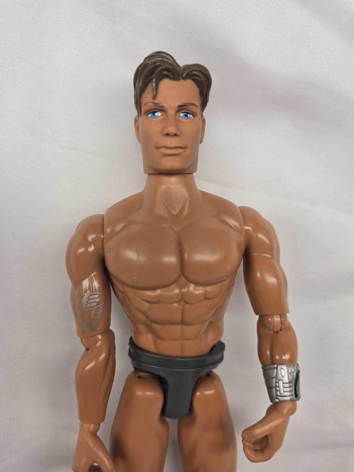 1998 Mattel Max Steel 12 in Articulated Action Figure, No Accessories - Image 4