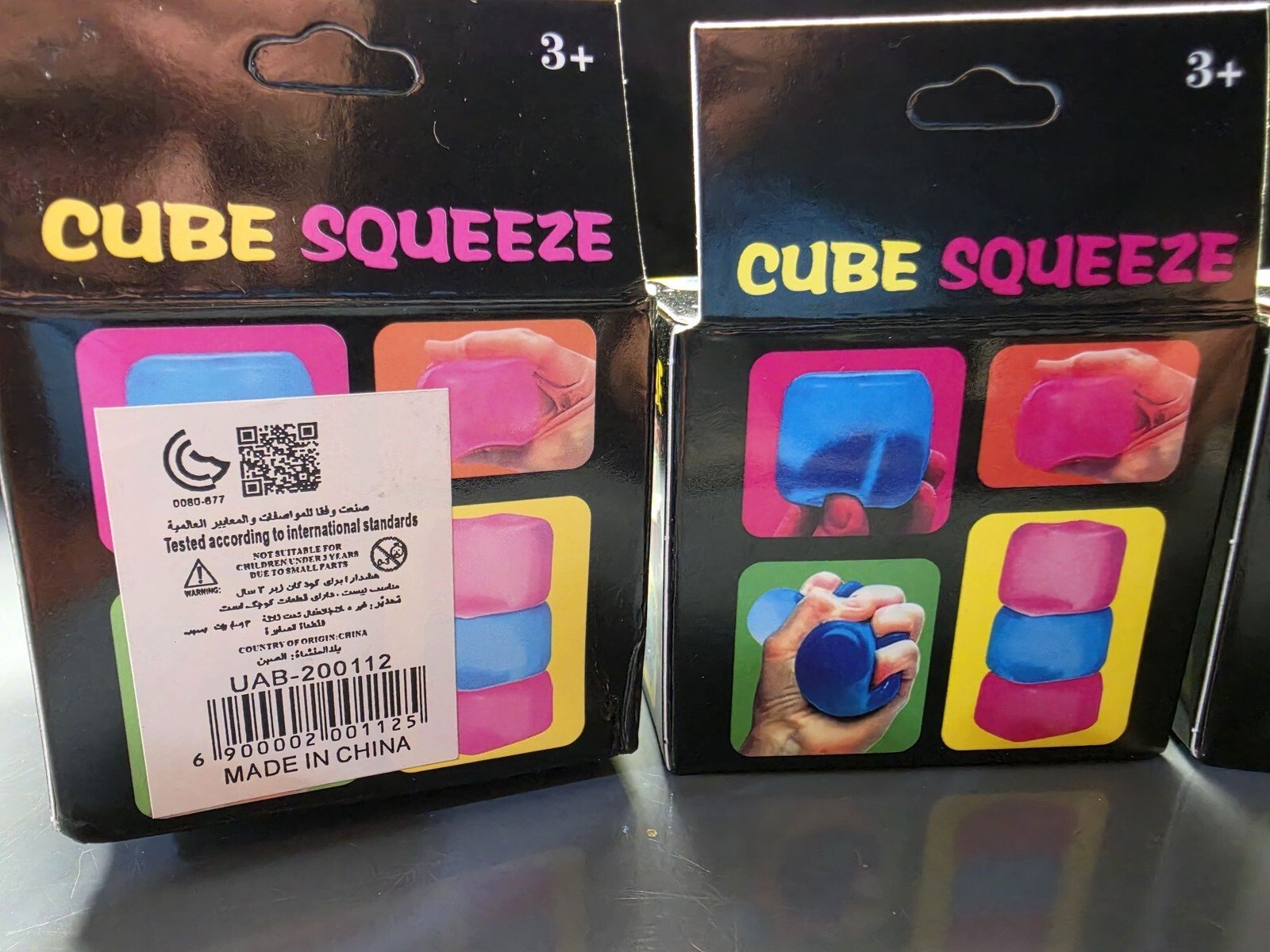 Lot of 4 NeeDoh Like Nice Cube Sensory Squishy Fidget Toy Stress Relief Gift - Image 5